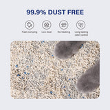 HONEY CARE Petrichor Mix Cat Litter I Tofu Cat Litter I Nature Plant-Based Pellets and Bentonite Sustainable I Low-Dust Qucik Clumping Superior Odor Control, 24-lbs Value Pack (24lbs 2pacs)