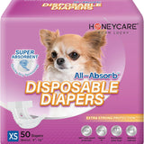 Female Dog Diapers Extra Small（9-16 inches 2packs）