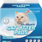 Honey Care All-Absorb Cat Litter Pad Refills for Litter Box, 17.7x11.8, 50 Count (2Packs)