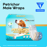 HoneyCare® Petrichor Male Dog Wrap（6 Pack）