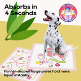 HoneyCare Vortex Funnel Pink Printed Training Pads