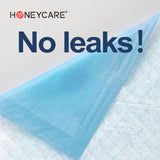 HoneyCare All-Absorb, X-Large  Dog and Puppy Training Pads, Ultra Absorbent and Odor Eliminating, Leak-Proof 5-Layer Potty Training Pads with Quick-Dry Surface, Blue 28" x 34 inch 40ct (2 Packs)