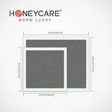 HoneyCare Carbon All-Absorb Puppy Training Pads Dog Potty Pads Absorb Eliminating Urine Odor, Jumbo-Size Charcoal Puppy Pee Pad XL 28x34 inch, 40ct (2 Packs)