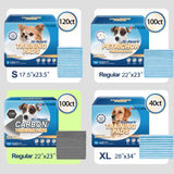 HoneyCare Carbon All-Absorb Puppy Training Pads Absorb Eliminating Urine Odor, Ultra Charcoal Dog Pee Pad, 22x23 inch, 100ct (2 Packs)