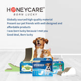 HoneyCare Magic Funnel All-Absorb Dog Puppy Potty Training Pads, 5-Layer Leak-Proof Jumbo-Size Absorb Eliminating Urine Odor Pet Pee Pad, XL 28x34 inch, 40ct (2 Packs)