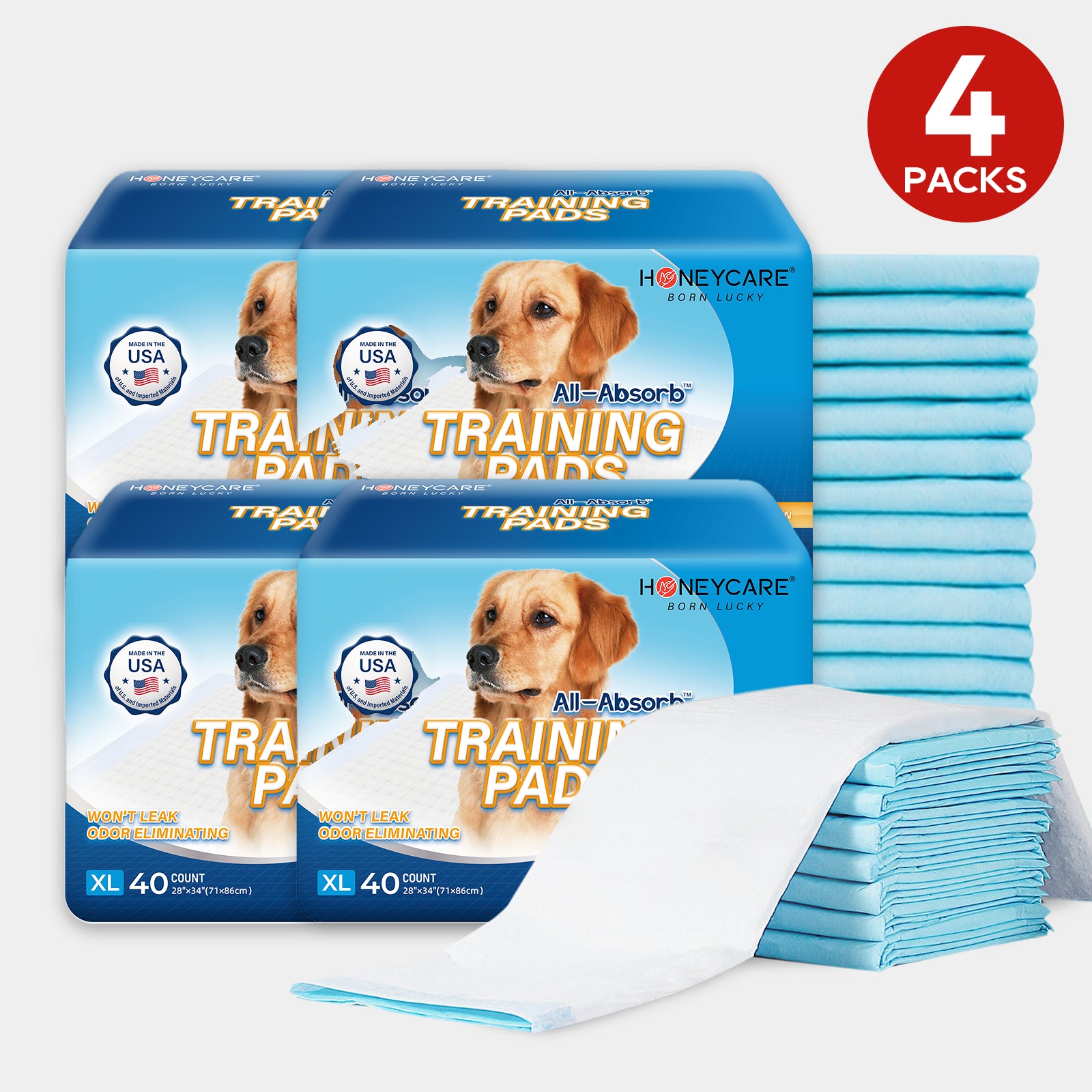 HoneyCare Dog and Puppy Training Pads