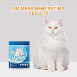 Honeycare All-Absorb Cat Litter Pellets, Zeolite, Long-Lasting Odor Control Non-climping Litter, 14 Lbs Pack(2 Packs)