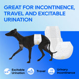 HoneyCare® Disposable Male Dog Wrap（6 Pack）