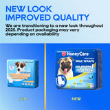 HoneyCare® Disposable Male Dog Wrap（6 Pack）