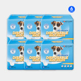 HoneyCare® Disposable Male Dog Wrap（6 Pack）