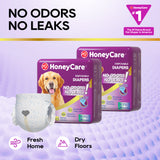HoneyCare® Female Disposable Dog Diapers（6 Pack）