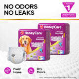 HoneyCare® Female Disposable Dog Diapers (1 Pack)
