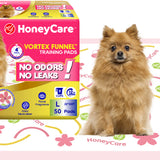 HoneyCare Vortex Funnel Pink Printed Training Pads
