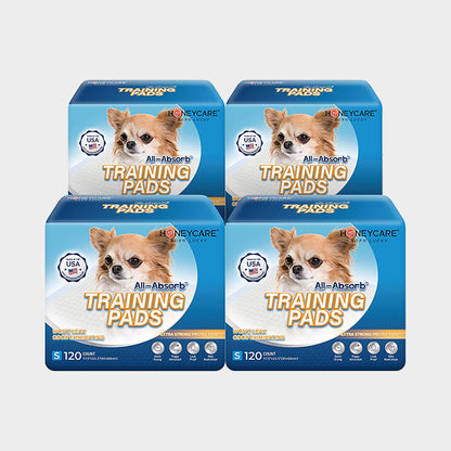 17.5" x 23.5" Dog and Puppy Training Pads, 4 Packs, 480 Count