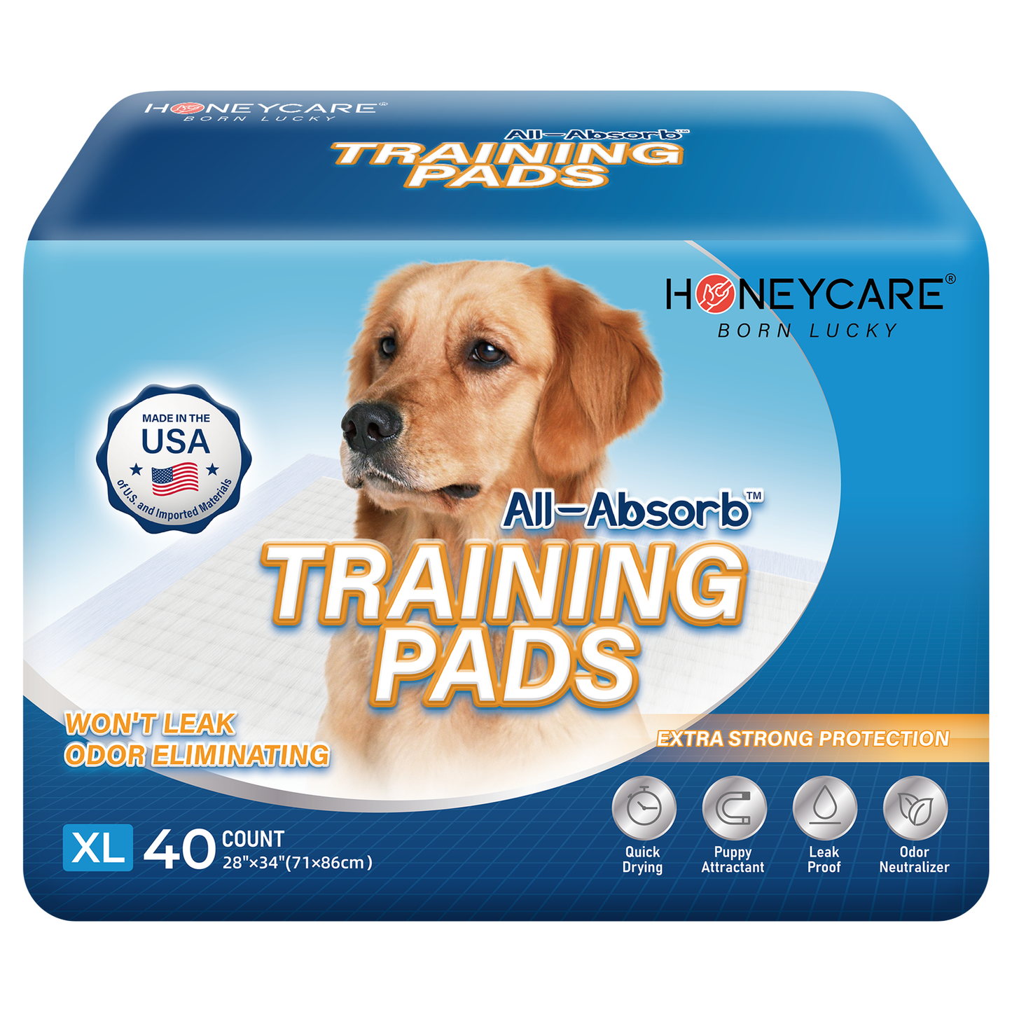 Animal clearance training pads