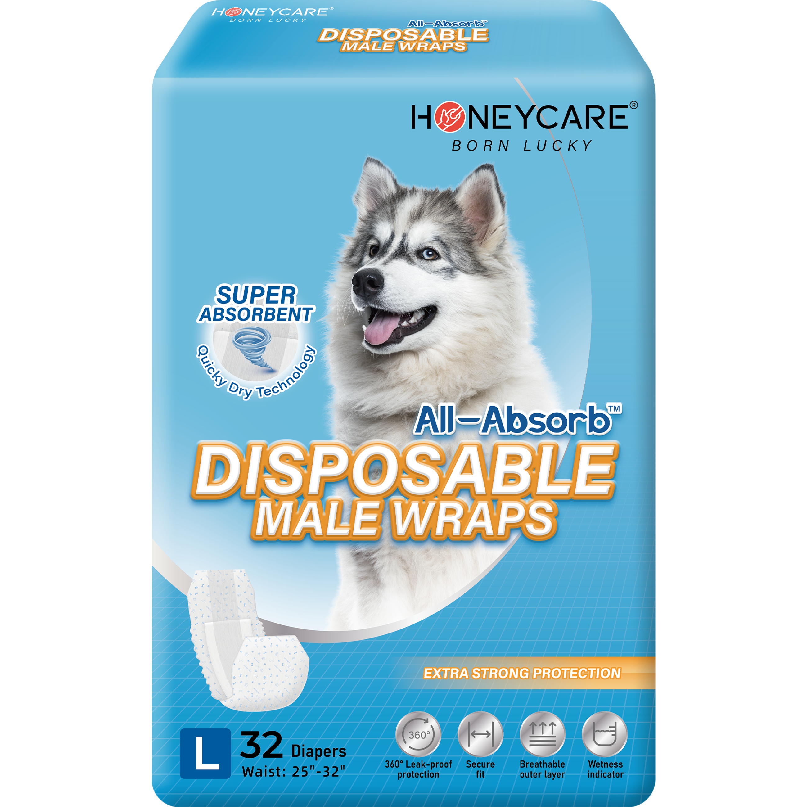 Male Dog Diaper（Value Pack）