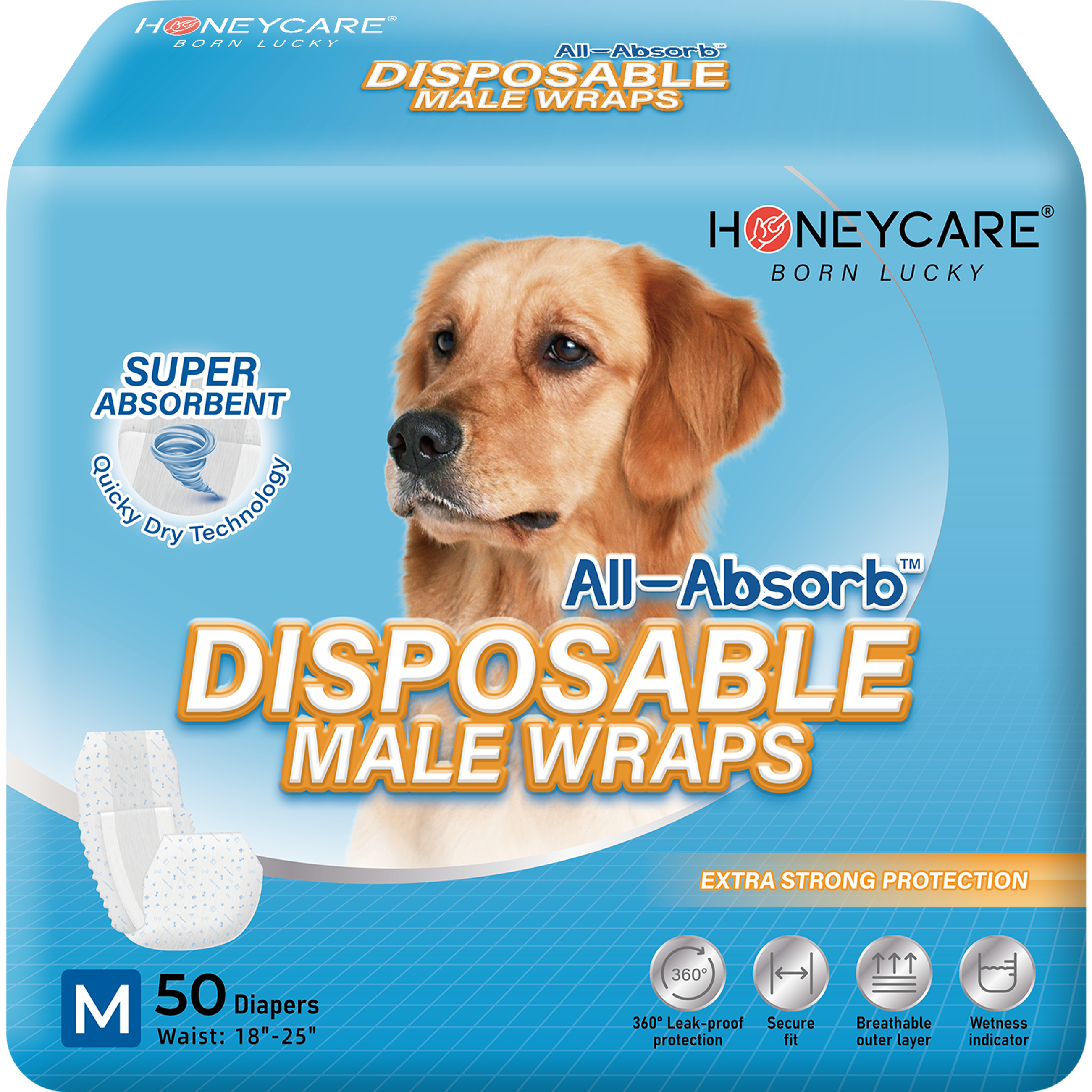 Male Dog Diaper（Value Pack）